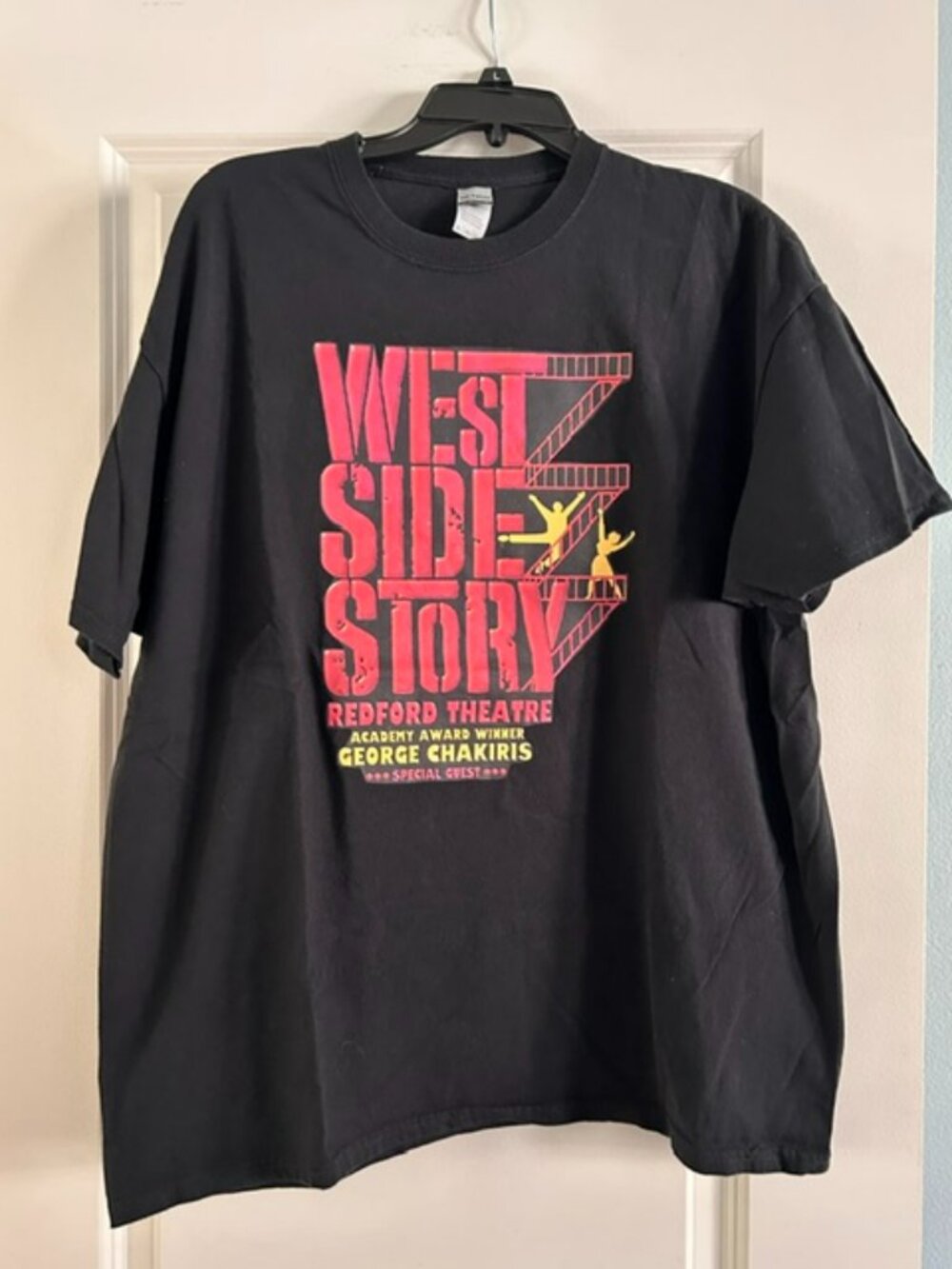 West Side Story Black T-Shirt, Redford, Chakiris